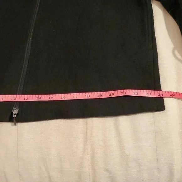 Pure Jill Women's wool blend long zip cardigan - Picture 11 of 12